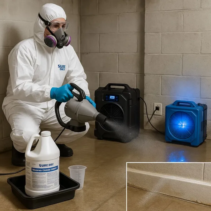 Sanitization and Odor Removal process in Chester, PA